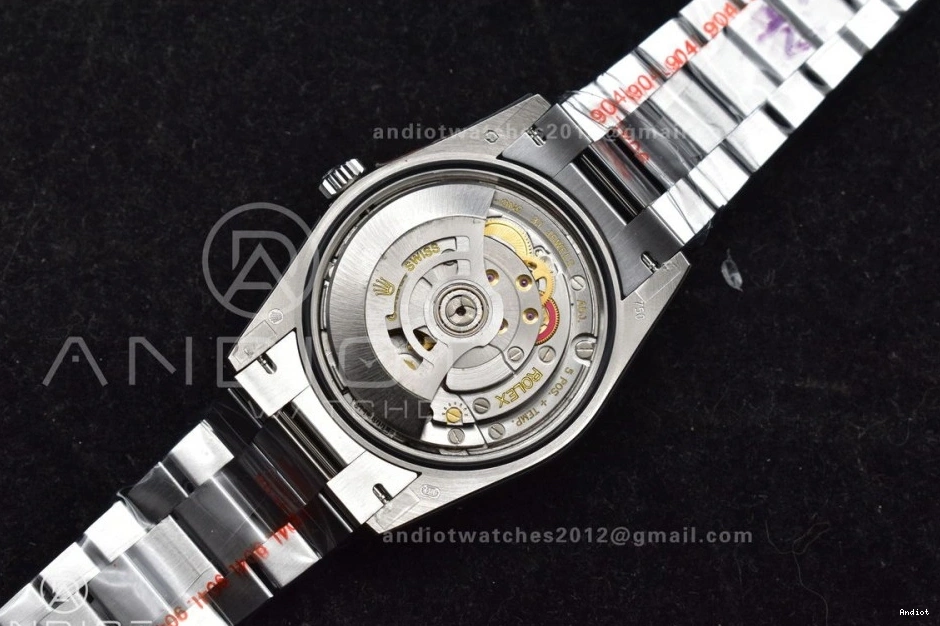 SS Bracelet V5 Weight) President on Dial Roman Best Steel DayDate 36 Edition vr3255 (Gain Blue QF 904L 0218